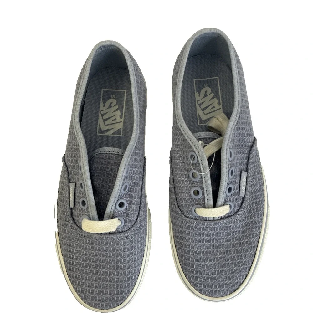 New Vans Authentic Multi Woven Zen Blue Shoes Men's Size 3.5 / Women's Size 5